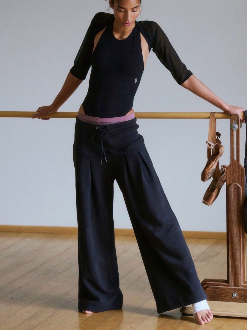 Free people studio siren pants black